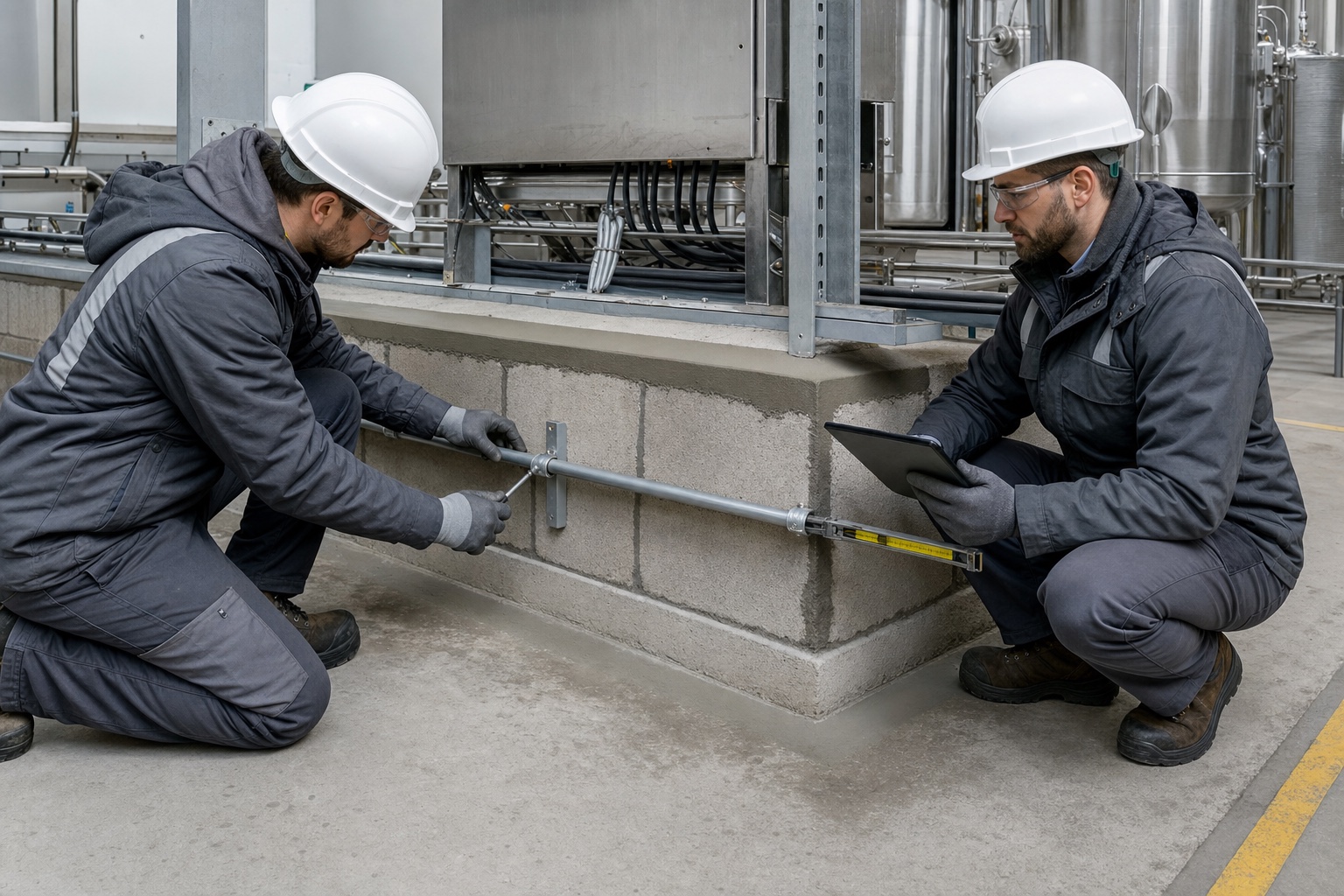 Aplicación ilustrativa de mantenimiento técnico de obra civil e instalaciones